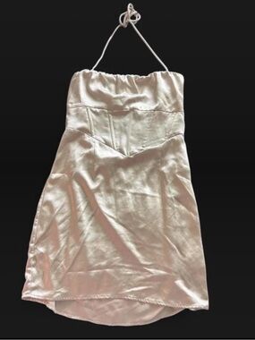 princess polly watermelon champagne mini dress Princess Polly Watermelon Champagne Mini Elegant Dress, Size US 4